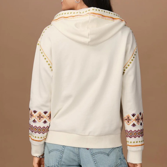 DRIFTWOOD Boho Adella Geo Hoodie Large L - Picture 4 of 6